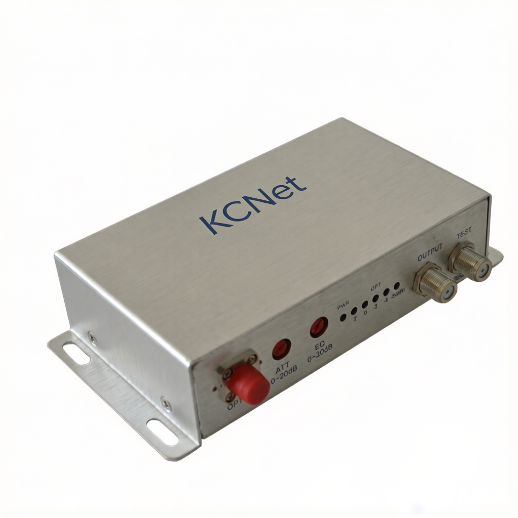 KOR-1000-AGC-S 1 GHz Compact AGC Optical Receiver - Small